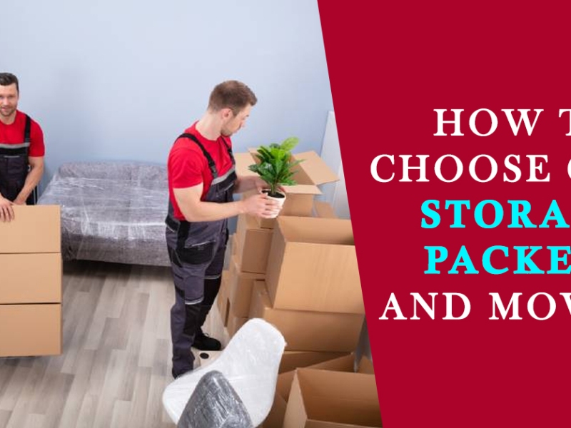 How to Choose Good Storage Packers and Movers?